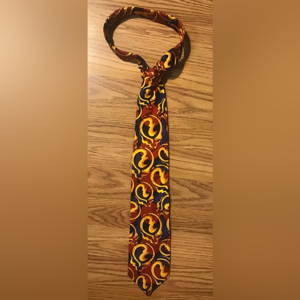 Vintage Greatful Dead Steak Your Face Tie First Set Mens Classic Necktie